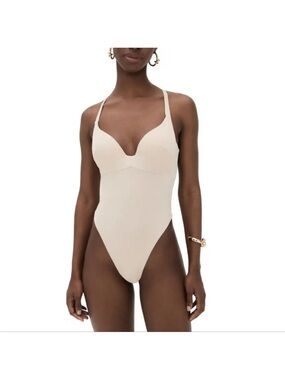 Riot Swim Cream One-Piece Swimsuit